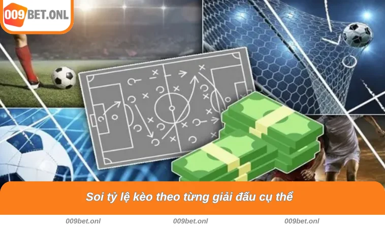 Soi tỷ lệ kèo theo từng giải đấu cụ thể