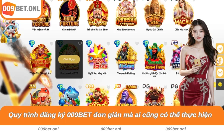 Quy trình đăng ký 009BET đơn giản mà ai cũng có thể thực hiện